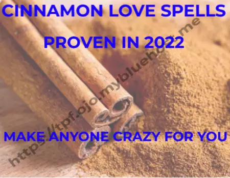 Cinnamon love spell