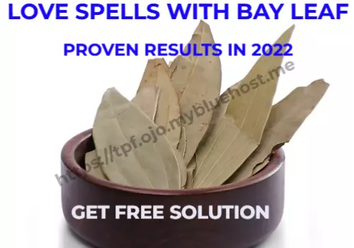 love spell with bay leaf