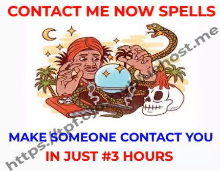 spell to make someone contact you